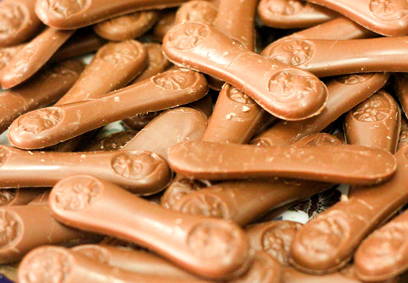 lenguas de chocolate