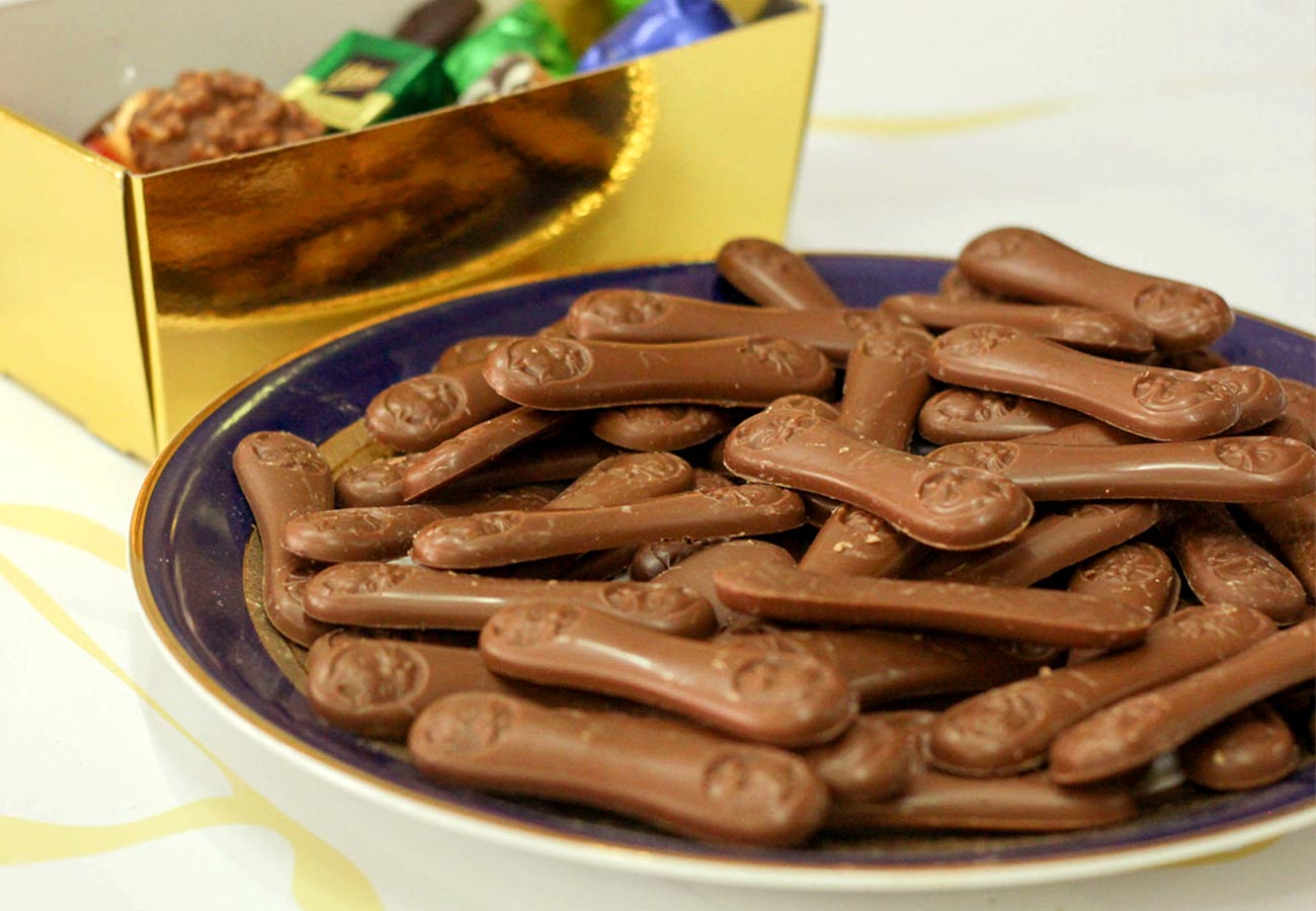 lenguas de chocolate