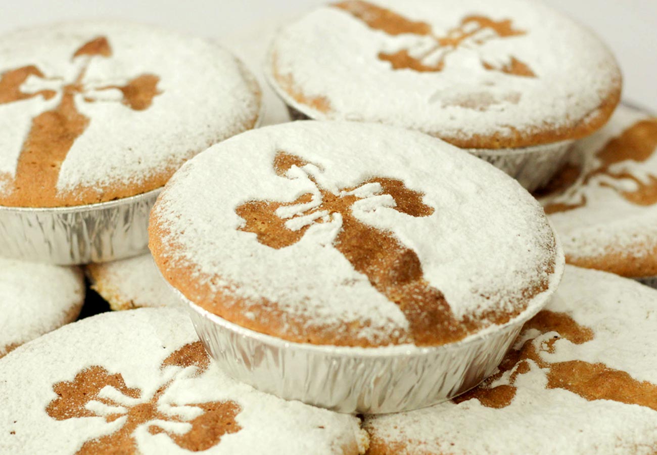 mini tartas de santiago