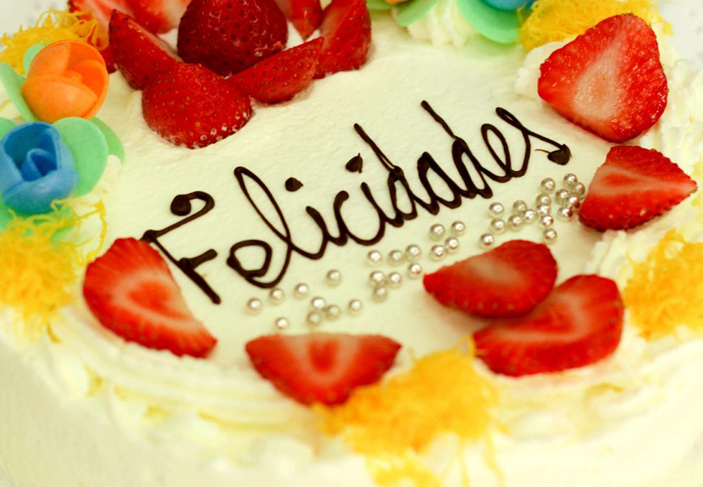 tarta fresa con nata